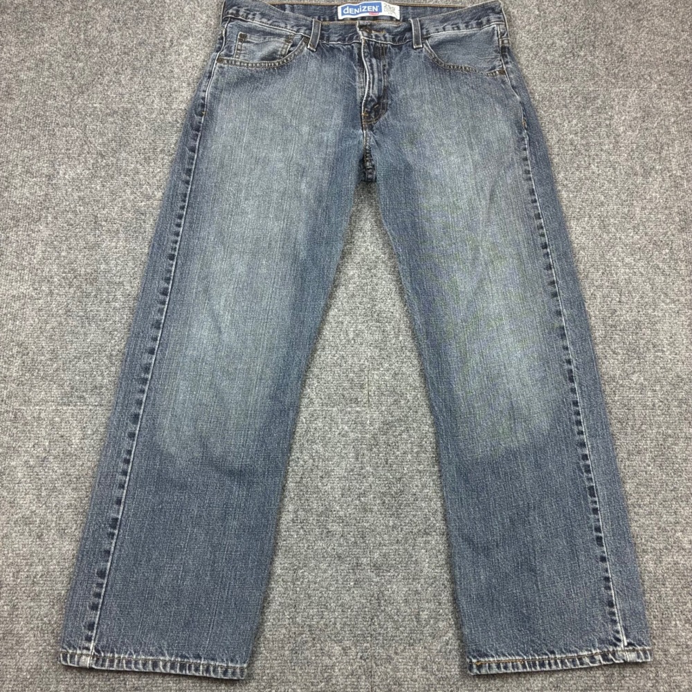 Denizen Levis 299 Loose Fit Jeans Mens Size 32x30 Medium Wash Blue Straight Leg